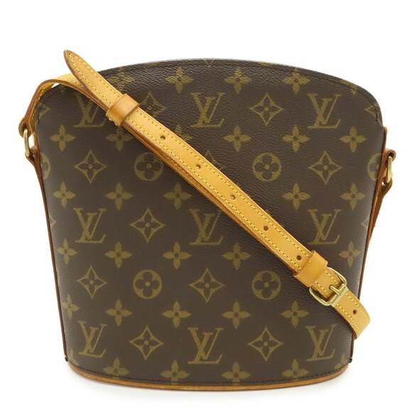 LOUIS VUITTON Brown Monogram Shoulder Bag